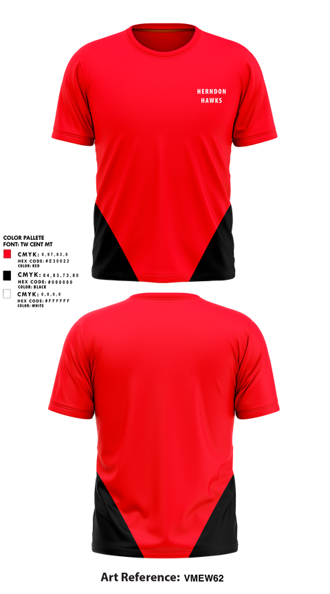 Short Sleeve Performance Shirt, Herndon Hawks, Baseball, Teamtime, Team time, sublimation, custom sports apparel, team uniforms, spirit wear, spiritwear, sports uniforms, custom shirts, team store, custom team store, fundraiser sports, apparel fundraiser