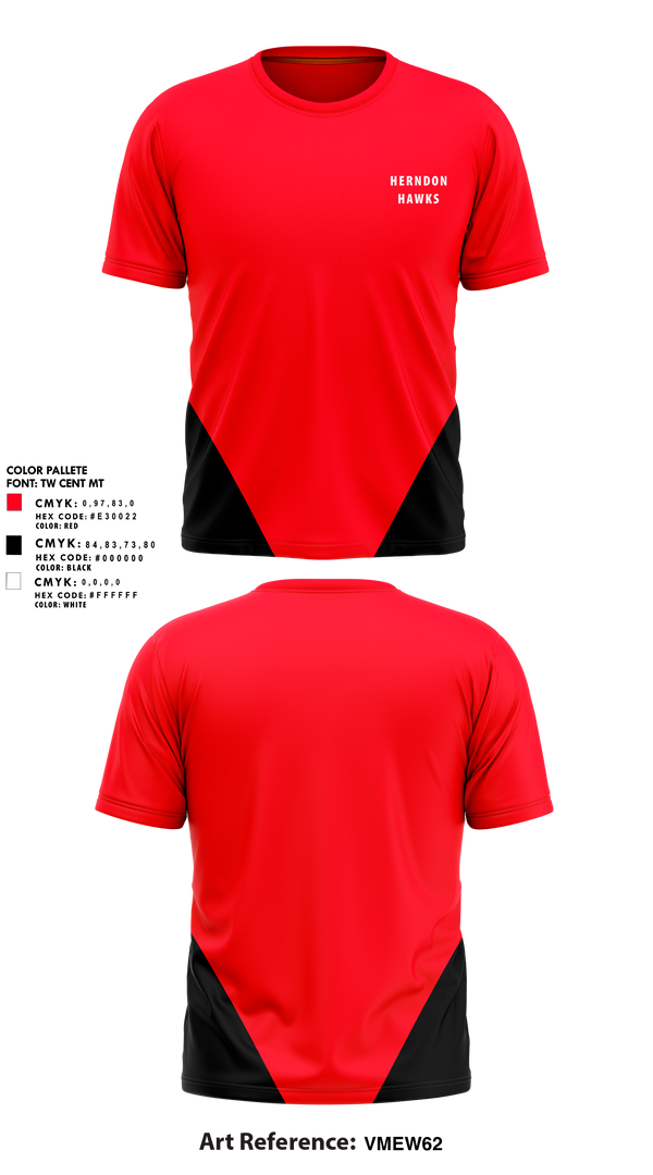 Short Sleeve Performance Shirt, Herndon Hawks, Baseball, Teamtime, Team time, sublimation, custom sports apparel, team uniforms, spirit wear, spiritwear, sports uniforms, custom shirts, team store, custom team store, fundraiser sports, apparel fundraiser