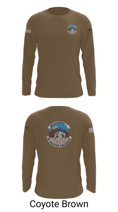 Detachment 1, 3rd Combat Weather Sqd 68533105 Long Sleeve Performance Shirt - 6