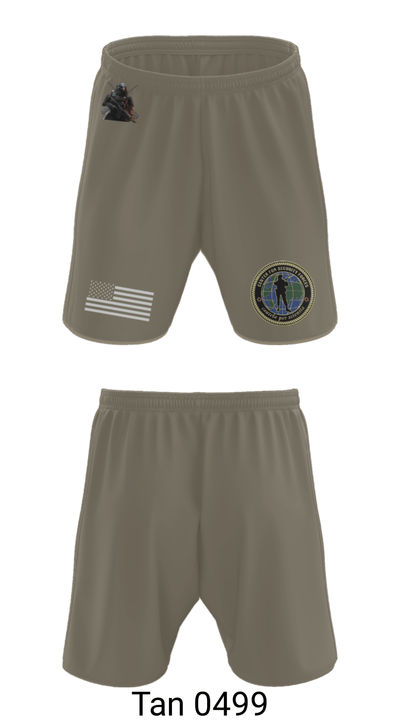 Center for Security Forces Detachment Chesapeake 88189039 Athletic Shorts With Pockets - 66
