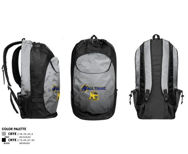 Gear Bag, Hall Tranz, , Teamtime, Team time, sublimation, custom sports apparel, team uniforms, spirit wear, spiritwear, sports uniforms, custom shirts, team store, custom team store, fundraiser sports, apparel fundraiser