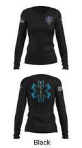 700 37457336 Women's Long Sleeve V-neck Shirt - 37