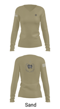 Fernspäh 43624200 Women's Long Sleeve V-neck Shirt - 97