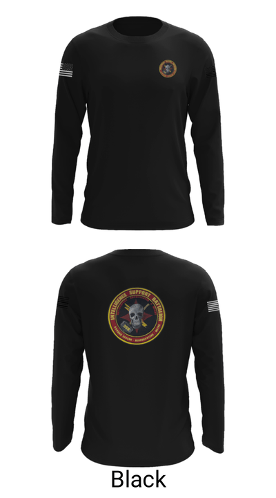 Battle Space Surveillance Company 88540160 Long Sleeve Performance Shirt - 26