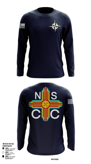 Long Sleeve Performance Shirt, Zia Division, Navy, Teamtime, Team time, sublimation, custom sports apparel, team uniforms, spirit wear, spiritwear, sports uniforms, custom shirts, team store, custom team store, fundraiser sports, apparel fundraiser