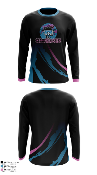 Long Sleeve Performance Shirt, SearchNSeize, Swimming, Teamtime, Team time, sublimation, custom sports apparel, team uniforms, spirit wear, spiritwear, sports uniforms, custom shirts, team store, custom team store, fundraiser sports, apparel fundraiser
