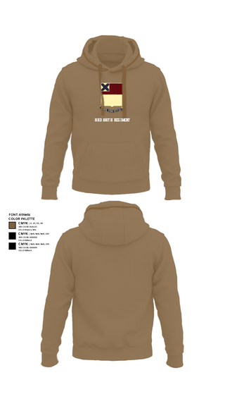 Hoodie, HHD 166th Regiment, Army, Teamtime, Team time, sublimation, custom sports apparel, team uniforms, spirit wear, spiritwear, sports uniforms, custom shirts, team store, custom team store, fundraiser sports, apparel fundraiser