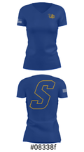 Sumter High School Track 47820162 Women's Short Sleeve V-neck Shirt - 21