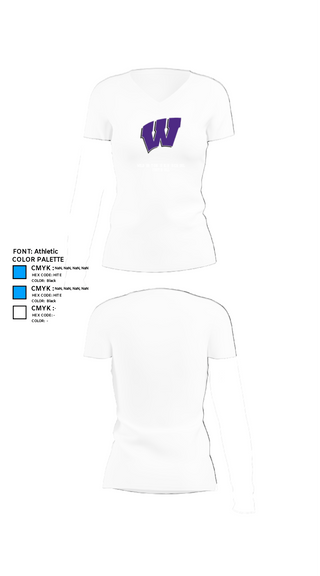 Womens Short Sleeve Vneck Shirt, Wilburton High School Football, Football, Teamtime, Team time, sublimation, custom sports apparel, team uniforms, spirit wear, spiritwear, sports uniforms, custom shirts, team store, custom team store, fundraiser sports, apparel fundraiser