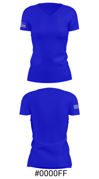 Women's Short Sleeve Vneck Shirt, Quincy Senior High School Track, Track & Field, Teamtime, Team time, sublimation, custom sports apparel, team uniforms, spirit wear, spiritwear, sports uniforms, custom shirts, team store, custom team store, fundraiser sports, apparel fundraiser