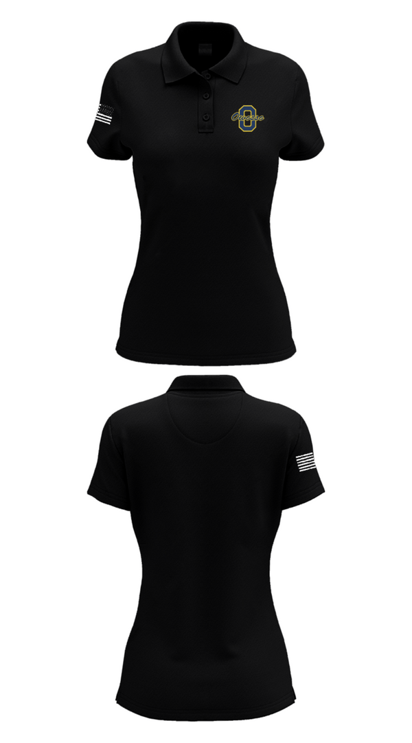 Womens Short Sleeve Performance Polo, Owosso High School Golf, Golf, Teamtime, Team time, sublimation, custom sports apparel, team uniforms, spirit wear, spiritwear, sports uniforms, custom shirts, team store, custom team store, fundraiser sports, apparel fundraiser
