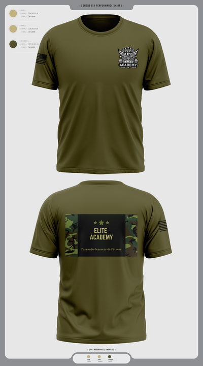 ELITE SQUAD 4589073 Old School Cotton Feel Shirt - 2