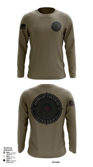 Long Sleeve Performance Shirt, Detroit Tactical Firearms, , Teamtime, Team time, sublimation, custom sports apparel, team uniforms, spirit wear, spiritwear, sports uniforms, custom shirts, team store, custom team store, fundraiser sports, apparel fundraiser