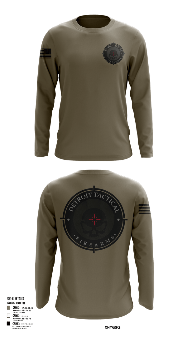 Long Sleeve Performance Shirt, Detroit Tactical Firearms, , Teamtime, Team time, sublimation, custom sports apparel, team uniforms, spirit wear, spiritwear, sports uniforms, custom shirts, team store, custom team store, fundraiser sports, apparel fundraiser