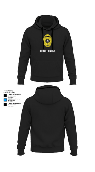 Hoodie, Charlie Squad, Police, Teamtime, Team time, sublimation, custom sports apparel, team uniforms, spirit wear, spiritwear, sports uniforms, custom shirts, team store, custom team store, fundraiser sports, apparel fundraiser