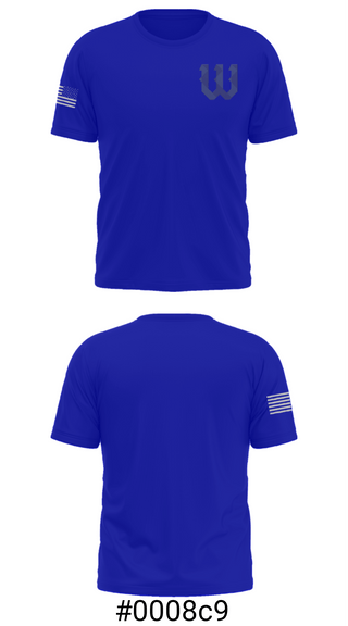 Short Sleeve Performance Shirt, Washburn High School Badminton, Spirit Store, Teamtime, Team time, sublimation, custom sports apparel, team uniforms, spirit wear, spiritwear, sports uniforms, custom shirts, team store, custom team store, fundraiser sports, apparel fundraiser