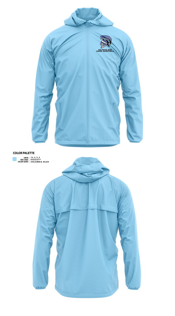 Windbreaker, Waldwick High School Basketball, Women's Basketball, Teamtime, Team time, sublimation, custom sports apparel, team uniforms, spirit wear, spiritwear, sports uniforms, custom shirts, team store, custom team store, fundraiser sports, apparel fundraiser