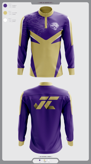 Quarter Zip Jacket, Jacksonville College Cross Country, Cross Country, Teamtime, Team time, sublimation, custom sports apparel, team uniforms, spirit wear, spiritwear, sports uniforms, custom shirts, team store, custom team store, fundraiser sports, apparel fundraiser