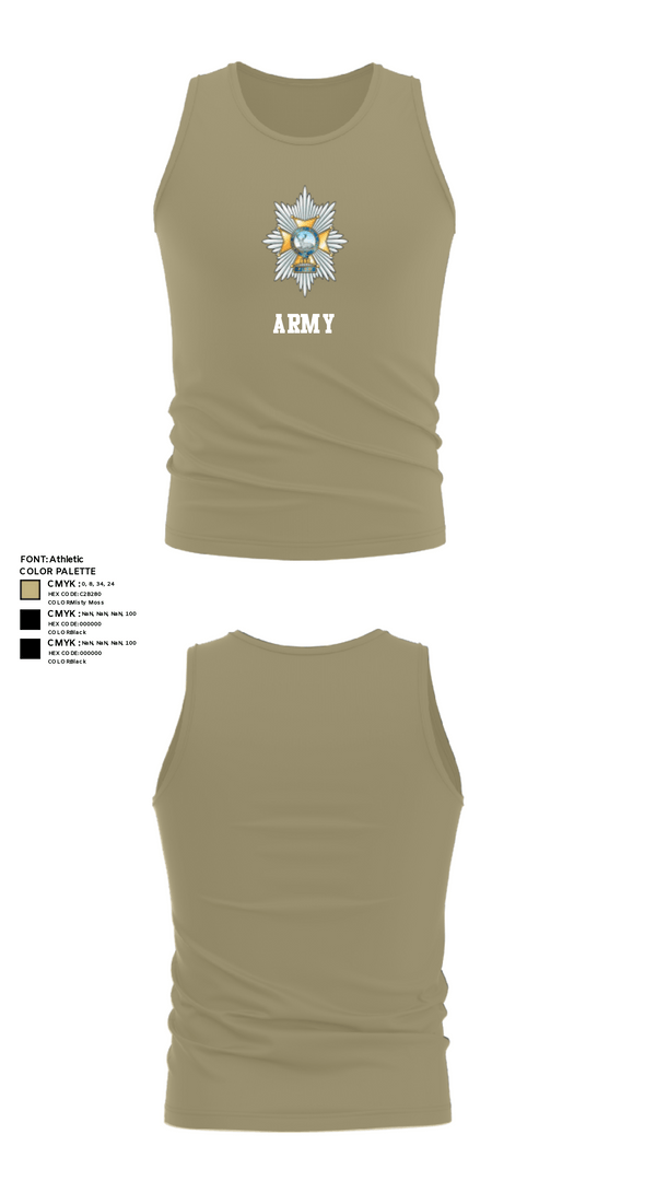 Tank Top, Sherwood Foresters, Army, Teamtime, Team time, sublimation, custom sports apparel, team uniforms, spirit wear, spiritwear, sports uniforms, custom shirts, team store, custom team store, fundraiser sports, apparel fundraiser