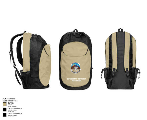 Gear Bag, Detachment 1, 3rd Combat Weather Sqd, Air Force, Teamtime, Team time, sublimation, custom sports apparel, team uniforms, spirit wear, spiritwear, sports uniforms, custom shirts, team store, custom team store, fundraiser sports, apparel fundraiser
