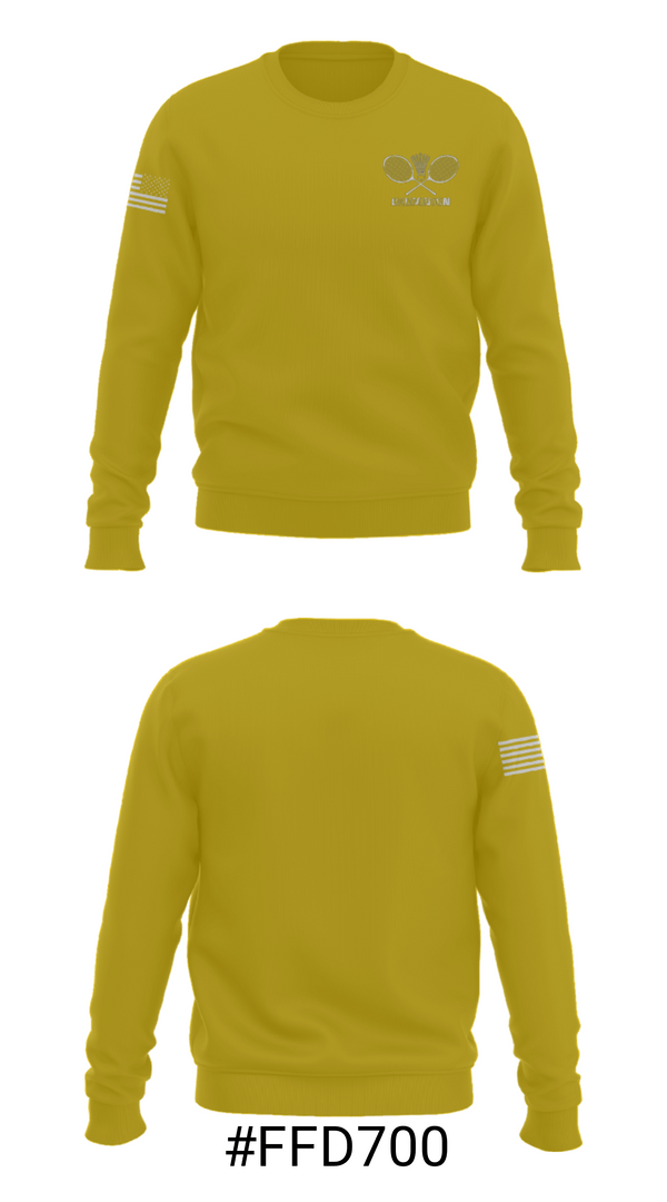 Crew Neck Sweatshirt, Wantagh High School Badminton, Spirit Store, Teamtime, Team time, sublimation, custom sports apparel, team uniforms, spirit wear, spiritwear, sports uniforms, custom shirts, team store, custom team store, fundraiser sports, apparel fundraiser