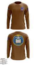 11th Infantry Division (ABN) 83666324 Long Sleeve Performance Shirt - 2