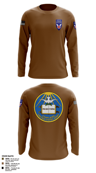 Long Sleeve Performance Shirt, 11th Infantry Division (ABN), Army, Teamtime, Team time, sublimation, custom sports apparel, team uniforms, spirit wear, spiritwear, sports uniforms, custom shirts, team store, custom team store, fundraiser sports, apparel fundraiser