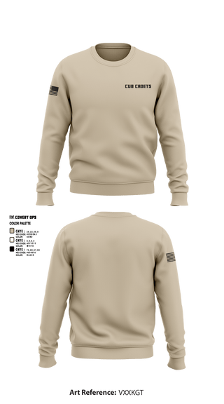 Crew Neck Sweatshirt, Cub Cadets, , Teamtime, Team time, sublimation, custom sports apparel, team uniforms, spirit wear, spiritwear, sports uniforms, custom shirts, team store, custom team store, fundraiser sports, apparel fundraiser