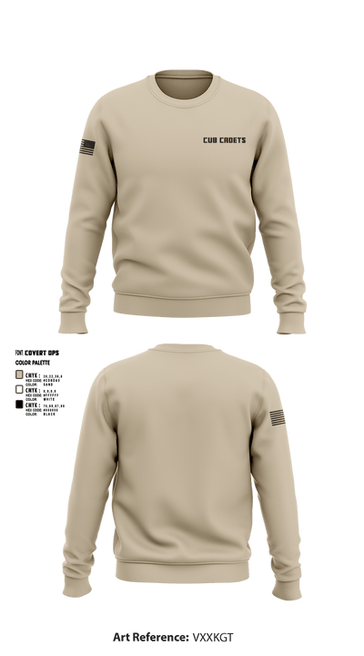 Cub Cadets 23712778 Crew Neck Sweatshirt - 1