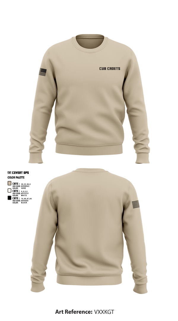 Crew Neck Sweatshirt, Cub Cadets, , Teamtime, Team time, sublimation, custom sports apparel, team uniforms, spirit wear, spiritwear, sports uniforms, custom shirts, team store, custom team store, fundraiser sports, apparel fundraiser