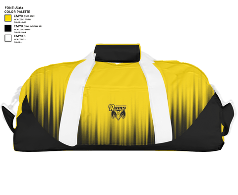 Duffle Bag, Randallstown High School Baseball, Baseball, Teamtime, Team time, sublimation, custom sports apparel, team uniforms, spirit wear, spiritwear, sports uniforms, custom shirts, team store, custom team store, fundraiser sports, apparel fundraiser
