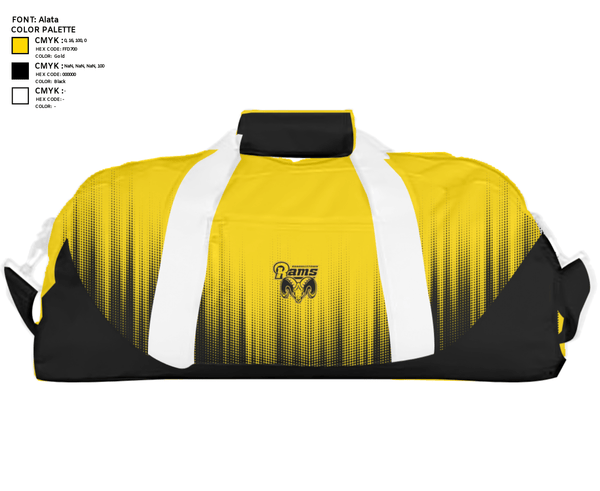 Duffle Bag, Randallstown High School Baseball, Baseball, Teamtime, Team time, sublimation, custom sports apparel, team uniforms, spirit wear, spiritwear, sports uniforms, custom shirts, team store, custom team store, fundraiser sports, apparel fundraiser