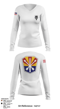 HHC 153 CSSB 55719038 Women's Long Sleeve V-neck Shirt - 2