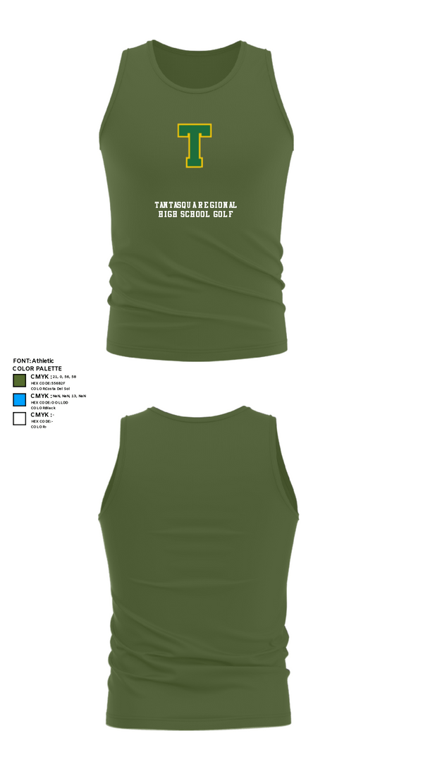 Tank Top, Tantasqua Regional High School Golf, Golf, Teamtime, Team time, sublimation, custom sports apparel, team uniforms, spirit wear, spiritwear, sports uniforms, custom shirts, team store, custom team store, fundraiser sports, apparel fundraiser