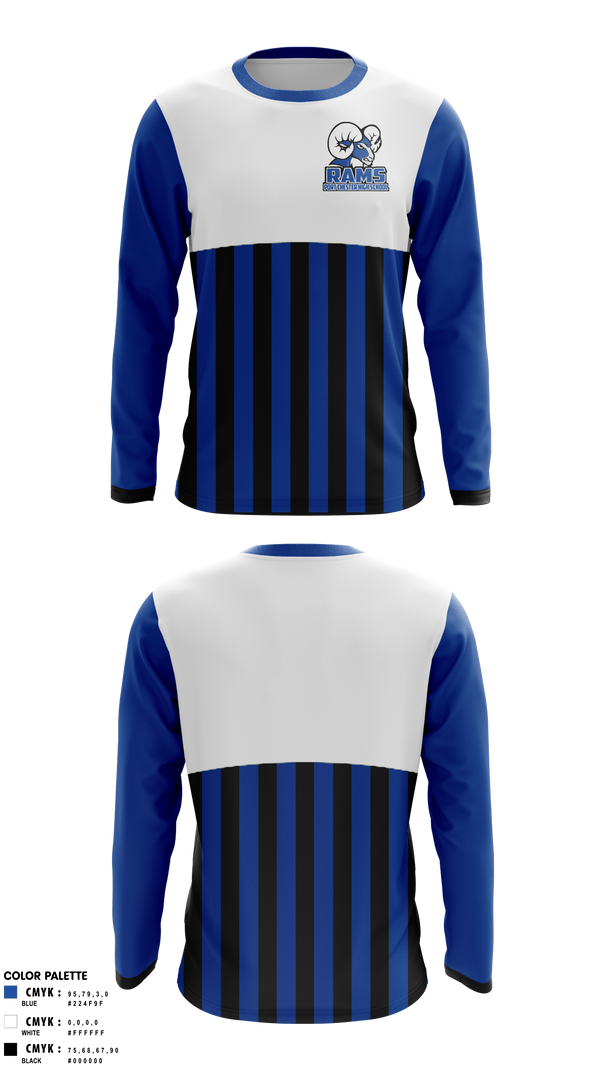 Long Sleeve Performance Shirt, Port Chester High School Bowling, Bowling, Teamtime, Team time, sublimation, custom sports apparel, team uniforms, spirit wear, spiritwear, sports uniforms, custom shirts, team store, custom team store, fundraiser sports, apparel fundraiser