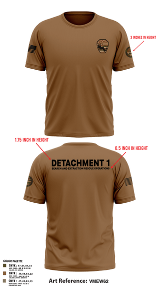 Old School Cotton Feel Shirt, Detachment 1, Air Force, Teamtime, Team time, sublimation, custom sports apparel, team uniforms, spirit wear, spiritwear, sports uniforms, custom shirts, team store, custom team store, fundraiser sports, apparel fundraiser