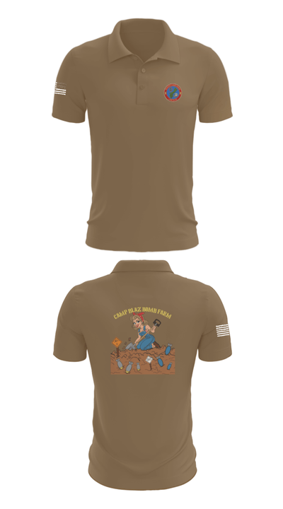 MCB Camp Blaz Ordnance 73476063 Short Sleeve Performance Polo - 7