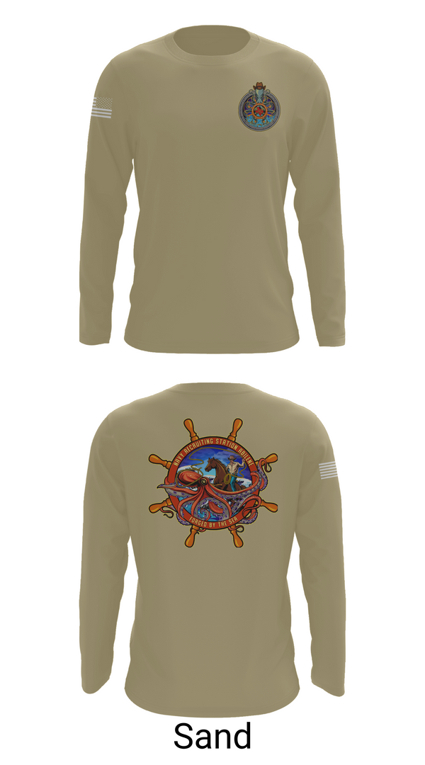 Long Sleeve Performance Shirt, Navy Recruiting, , Teamtime, Team time, sublimation, custom sports apparel, team uniforms, spirit wear, spiritwear, sports uniforms, custom shirts, team store, custom team store, fundraiser sports, apparel fundraiser