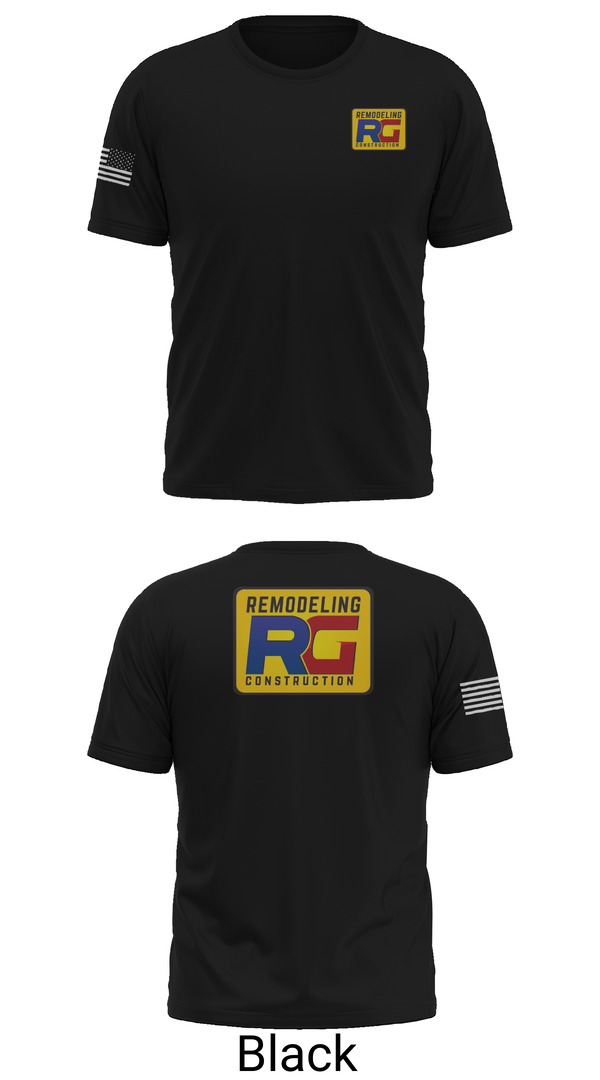 Old School Cotton Feel Shirt, Rg remodeling, , Teamtime, Team time, sublimation, custom sports apparel, team uniforms, spirit wear, spiritwear, sports uniforms, custom shirts, team store, custom team store, fundraiser sports, apparel fundraiser