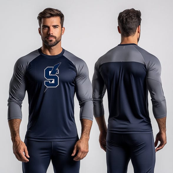 Long Sleeve Performance Shirt, Sandusky High School Basketball, Men's Basketball, Teamtime, Team time, sublimation, custom sports apparel, team uniforms, spirit wear, spiritwear, sports uniforms, custom shirts, team store, custom team store, fundraiser sports, apparel fundraiser