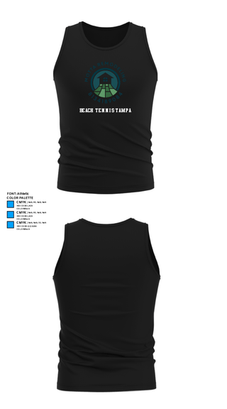 Tank Top, Beach Tennis Tampa, Tennis, Teamtime, Team time, sublimation, custom sports apparel, team uniforms, spirit wear, spiritwear, sports uniforms, custom shirts, team store, custom team store, fundraiser sports, apparel fundraiser