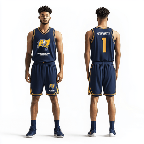 Basketball Uniform, Poth High School Basketball, Men's Basketball, Teamtime, Team time, sublimation, custom sports apparel, team uniforms, spirit wear, spiritwear, sports uniforms, custom shirts, team store, custom team store, fundraiser sports, apparel fundraiser