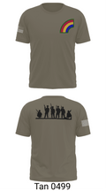 42ND Infantry Division 74550068 Old School Cotton Feel Shirt - 70