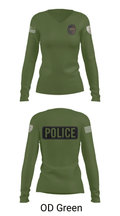 27 SOSFS 8659239 Women's Long Sleeve V-neck Shirt - 32