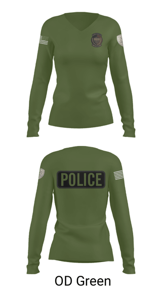 Women's Long Sleeve Vneck Shirt, 27 SOSFS, Air Force, Teamtime, Team time, sublimation, custom sports apparel, team uniforms, spirit wear, spiritwear, sports uniforms, custom shirts, team store, custom team store, fundraiser sports, apparel fundraiser
