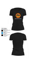 Lancaster County Young Marines 89976049 Women's Short Sleeve V-neck Shirt - 24