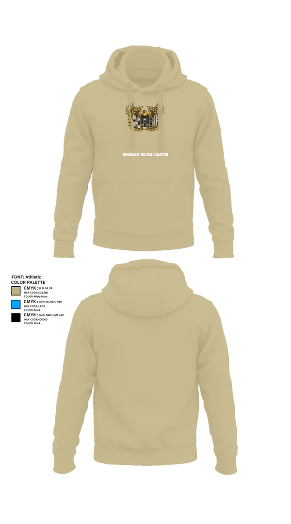 Hoodie, Doughboy Silver Chapter, National Guard, Teamtime, Team time, sublimation, custom sports apparel, team uniforms, spirit wear, spiritwear, sports uniforms, custom shirts, team store, custom team store, fundraiser sports, apparel fundraiser