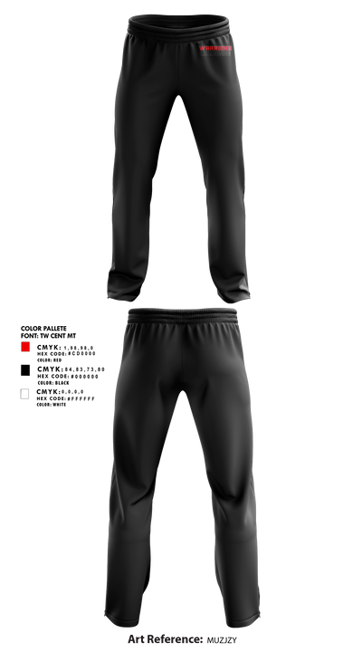 Woodland Warriors Lacrosse 58409804 Sweatpants - 1