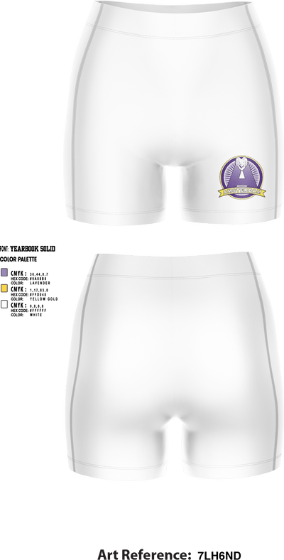 Amsterdam High School Volleyball 89487268 Women's Compression Shorts - 4