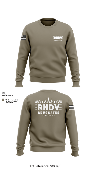 711 HPW/RHDV 93111099 Crew Neck Sweatshirt - 3